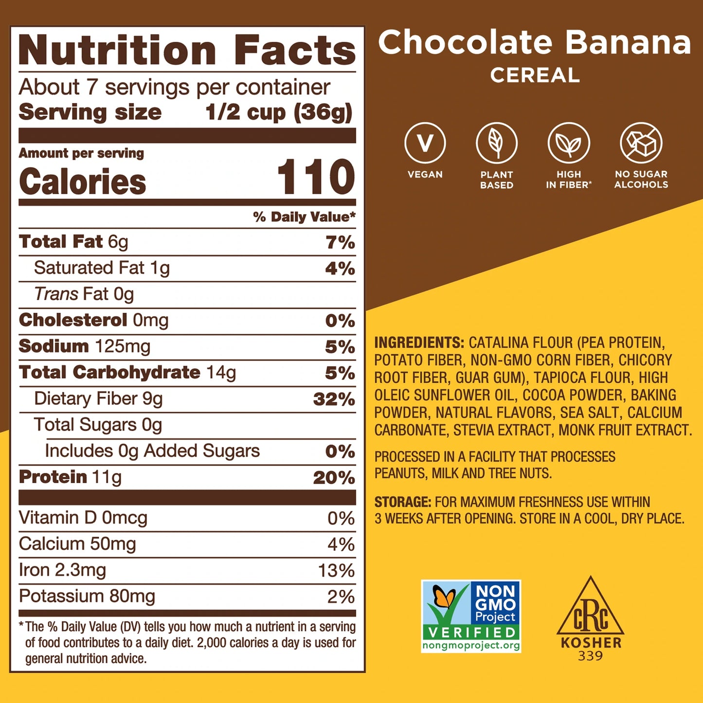 Chocolate Banana Cereal (9 oz)