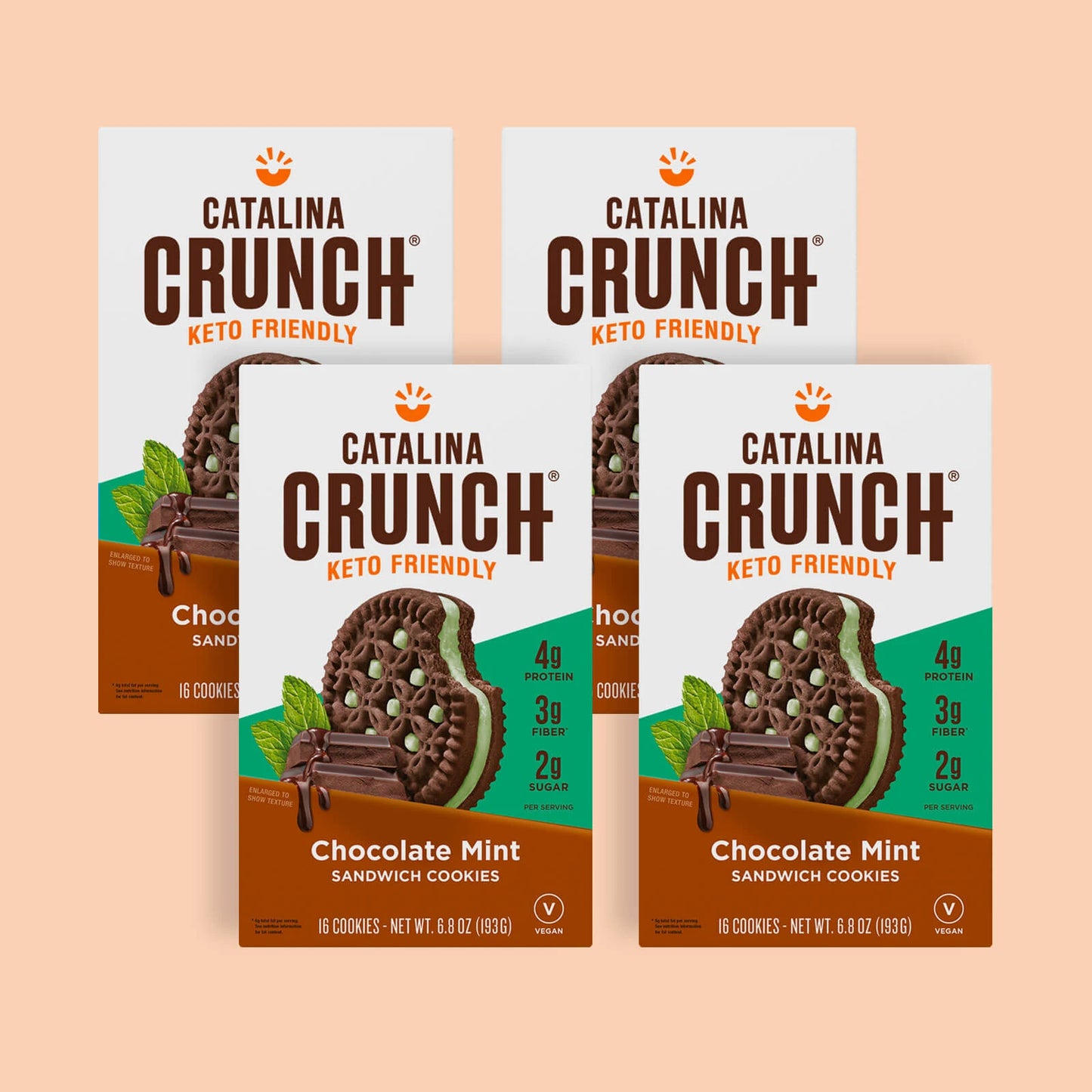Catalina Crunch - Chocolate Mint Sandwich Cookies (6.8 oz)