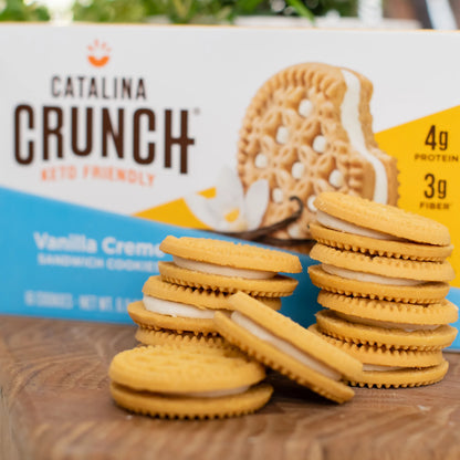 Catalina Crunch - Vanilla Creme Sandwich Cookies (6.8 oz)