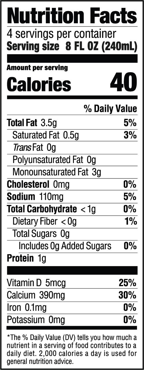 Milkadamia - Unsweetened  Vanilla Macadamia Milk (32 fl oz)