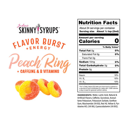 Skinny Mixes - Peach Ring Flavor Burst (1.62 fl oz)