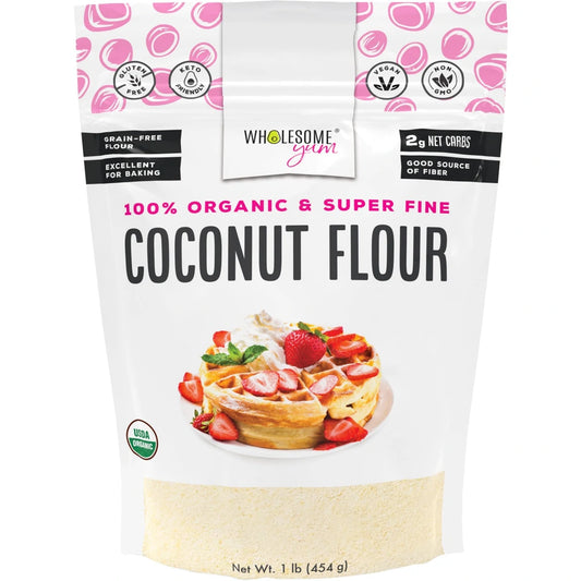 Wholesome Yum - Super Fine Coconut Flour (16 oz)