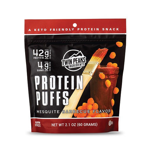 Twin Peaks Ingredients - Mesquite Barbecue Protein Puffs (2.1 oz)