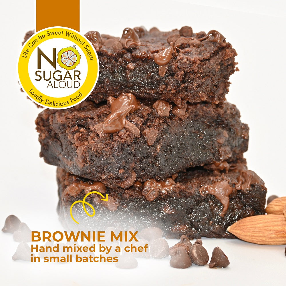 No Sugar Aloud LLC - Fudge Brownie Mix (10.5 oz)