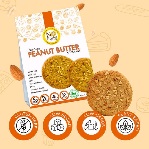No Sugar Aloud LLC - Peanut Butter Cookie Mix (13 oz)