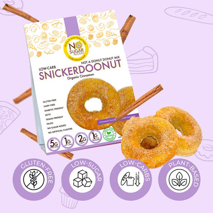 No Sugar Aloud LLC - Snickerdoonut Donut Mix (10.3 oz)