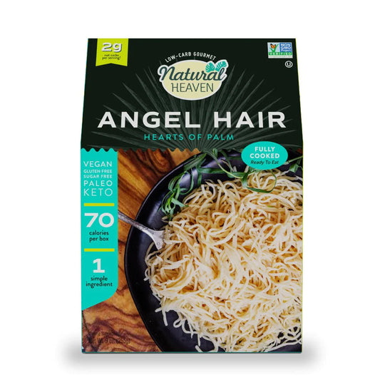 Natural Heaven - Angel Hair Hearts of Palm Pasta (9 oz)