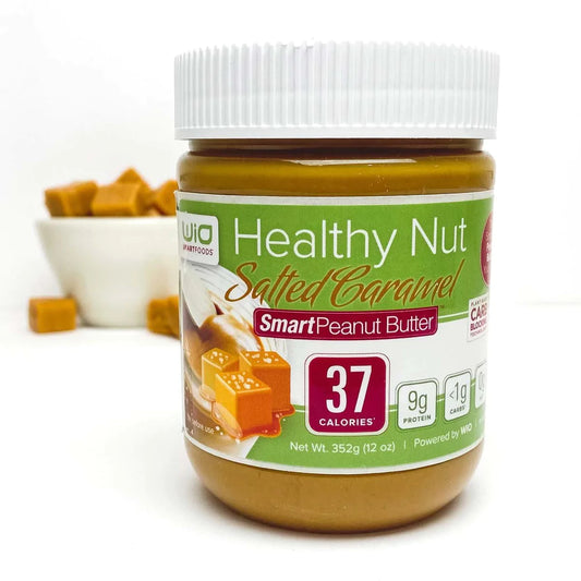 Wio Smart Foods - Healthy Nut Salted Caramel Peanut Butter (12 oz)