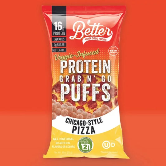 Better Than Good Foods - Chicago Style Pizza Protein Puffs (0.88 oz)