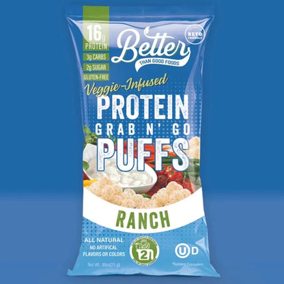 Better Than Good Foods - Ranch Protein Puffs (0.88 oz)