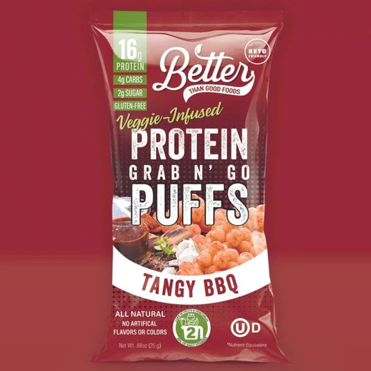 Better Than Good Foods - Tangy BBQ Protein Puffs (0.88 oz)