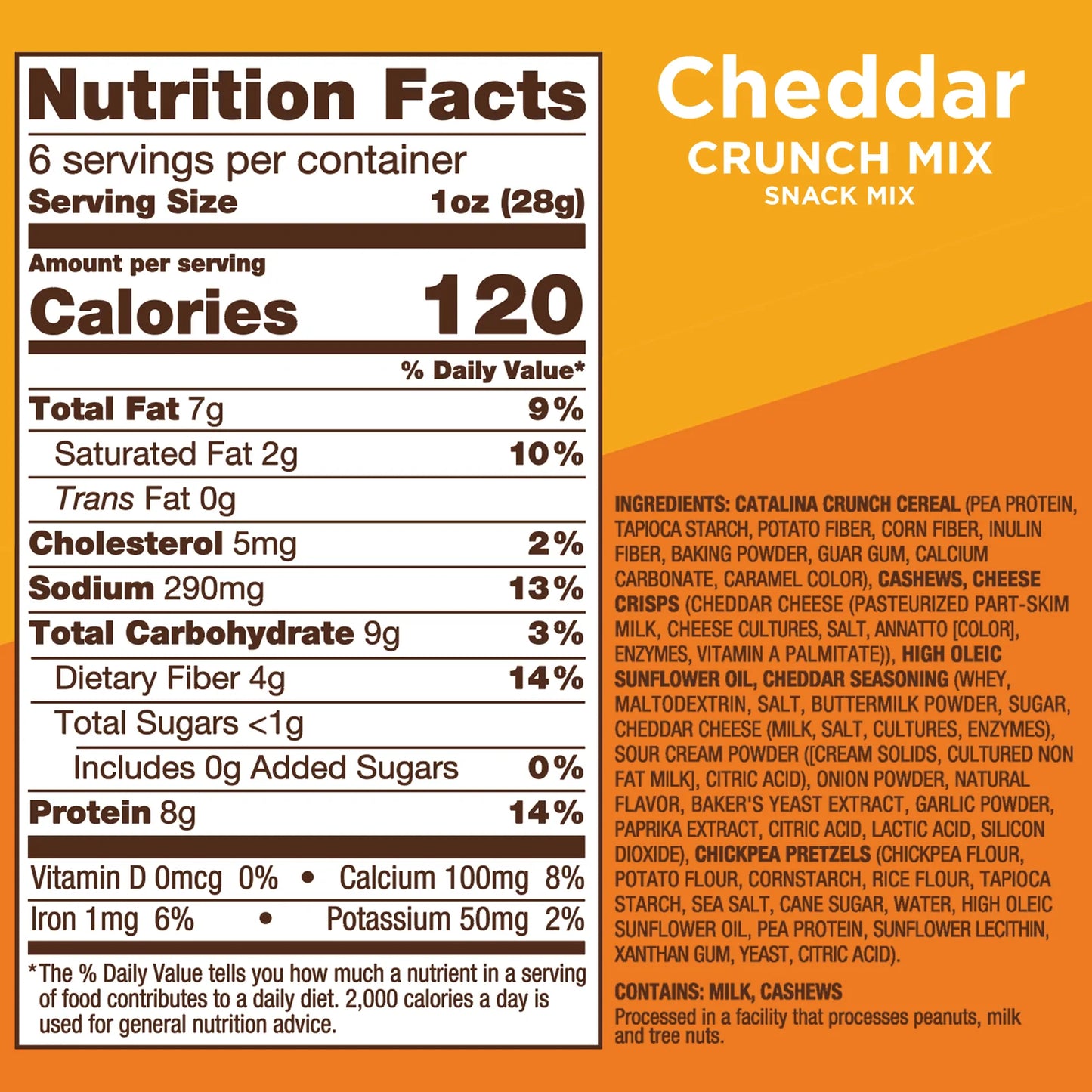 Cheddar Snack Mix (6 oz)