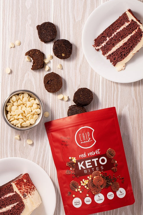 ChipMonk Baking - Red Velvet Keto Cookie Bites (6 oz)