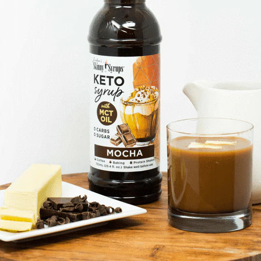 Keto Mocha Syrup with MCT (25.4 fl oz)