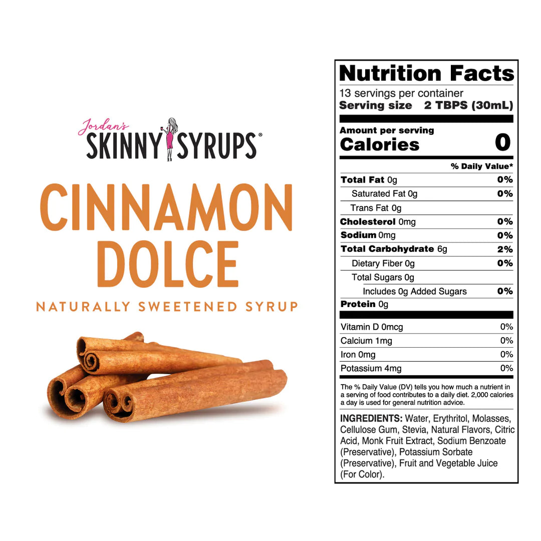 Naturally Sweetened Cinnamon Dolce Syrup (12.7 fl oz)