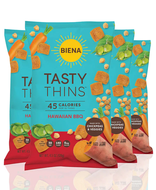 Biena Snacks - Hawaiian BBQ Tasty Thins (4.5 oz)