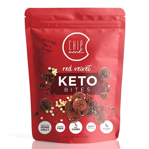 ChipMonk Baking - Red Velvet Keto Cookie Bites (6 oz)